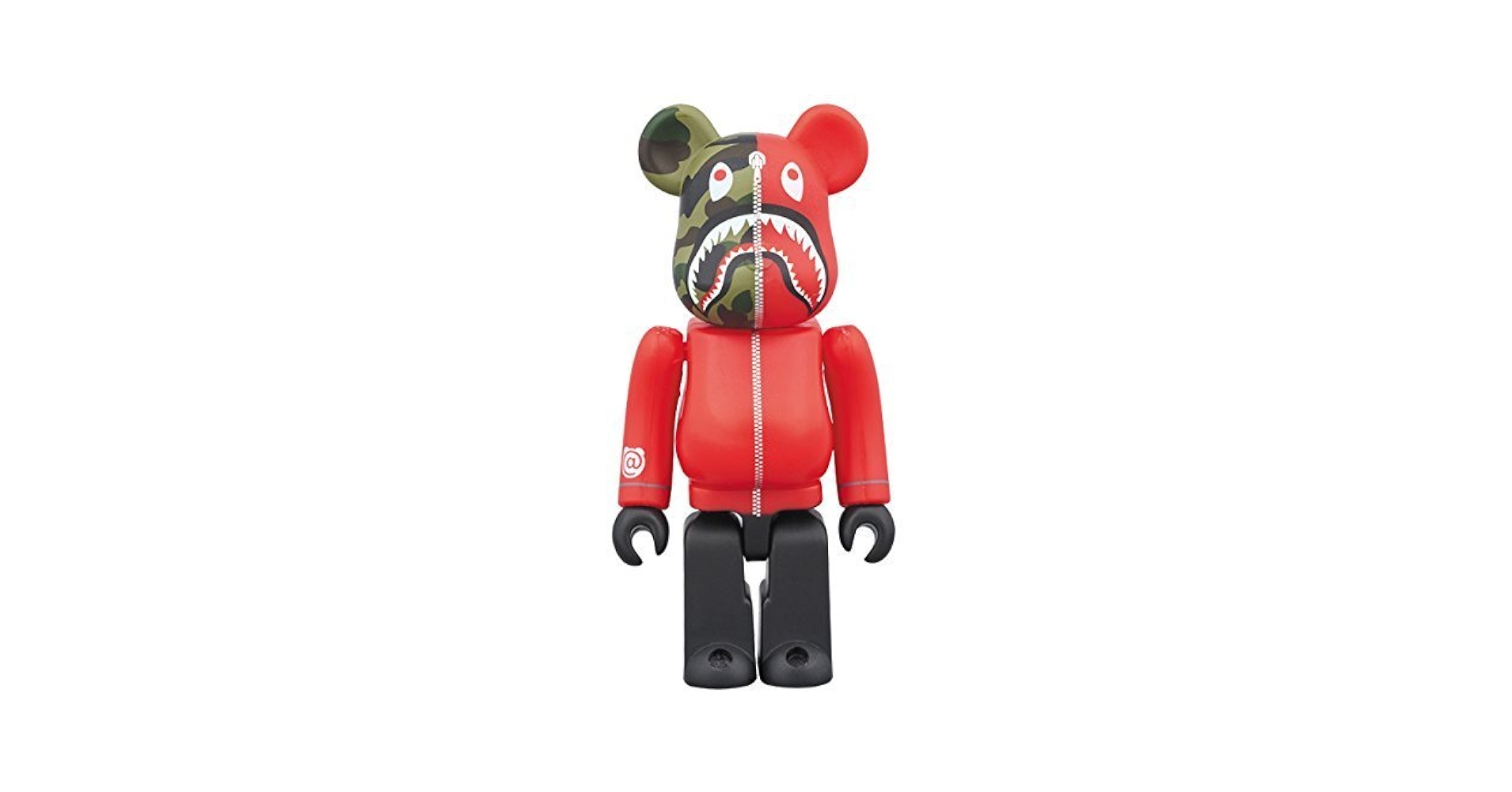 (未使用･未開封品)　1st CAMO SHARK BE@RBRICK 100％ RED qdkdu57 Amazon | 1st CAMO SHARK BE@RBRICK 100％ RED | フィギュア